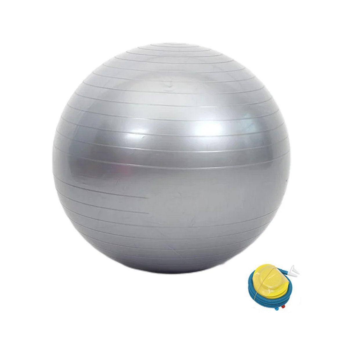 Explosion-Proof Thickened Inflatable Yoga Ball Massage Fitness Stability Ball - Blue - 65cm