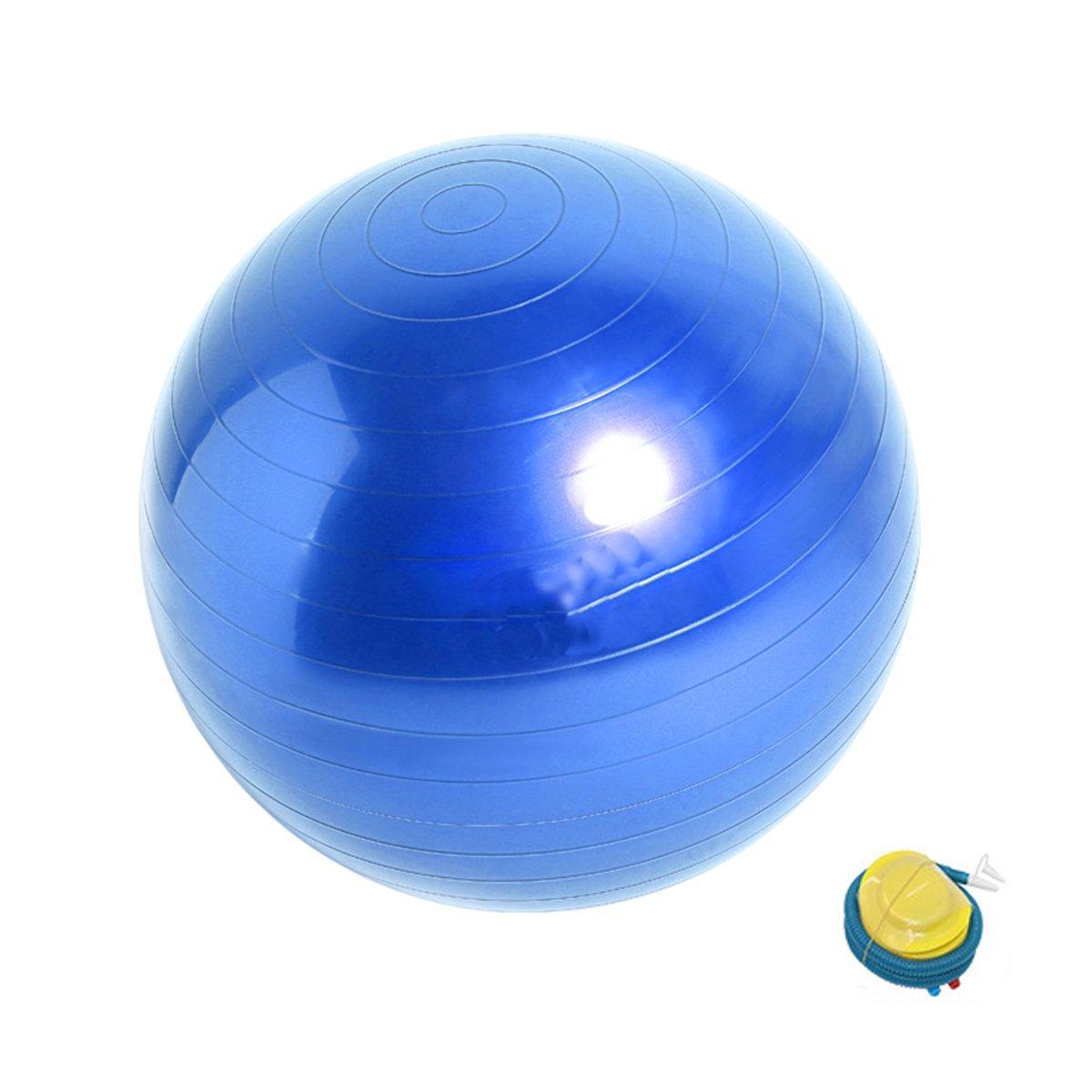 Explosion-Proof Thickened Inflatable Yoga Ball Massage Fitness Stability Ball - Purple - 65cm