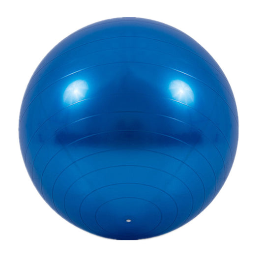 Blue 65cm Anti-Burst Yoga Exercise Ball for Pilates & Core Strength